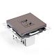 розетка двухместная usb stekker катрин шоколад gls10-7115-04 49027