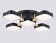 потолочная люстра ambrella light linetech comfort fl4883