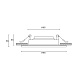 встраиваемый светильник hesby lighting aqua breeze hsbl_0134
