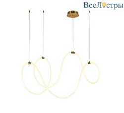 Подвесной светодный светильник Arte Lamp Klimt A2850SP-80PB