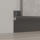 алюминиевый профиль arlight arh-plintus-50-fantom-3000 black 052699