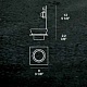 встраиваемый светильник sd 804 aluminium leucos