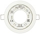 встраиваемый светильник эра kl70 wh-10 б0057477
