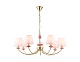 подвесная люстра ambrella light high light ceramo classic lh75025