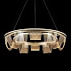 подвесная люстра led4u l7706-800 gd