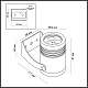 архитектурный светильник odeon light nature stima 6648/6wa3