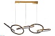 подвесная люстра garda decor flow k2kml15105