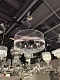 подвесная люстра newport 3686/c nickel м0069625
