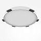 рамка для встраиваемого светильника maytoni downlight dla032-trs90-w