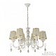 подвесная люстра arte milano 347620/6 wt+g