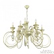 подвесная люстра arte milano 349920/8-4 cg