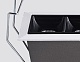 встраиваемый светильник da4005ns black and white delight collection