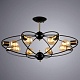 потолочная люстра arte lamp glasgow a1963pl-8bk