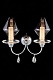 бра therese le7721/2w chrome