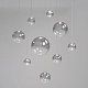 подвесной светильник eurosvet wonder 50230/1 led дымчатый a058632