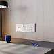 розетка компьютерная встраиваемая voltum s70 двойная rj45+rj45 кат.6, (белый матовый) vls060202