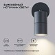 уличный настенный светильник apeyron graphite 11-117
