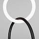 подвесной светодиодный светильник eurosvet rim 90166/2 черный