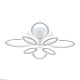 потолочная светодиодная люстра escada koleria 10207/8led
