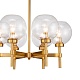 люстра на штанге delight collection jade km1106p-6 brass
