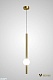 подвесной светильник am group am464 polished gold