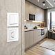 диммер с рамкой arte milano set06-1-48-1 white
