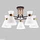 потолочная люстра imex md.5692-5-s-coffee+fgd