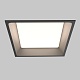 встраиваемый светодиодный светильник maytoni okno dl056-24w3-4-6k-b