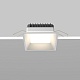 встраиваемый светодиодный светильник maytoni okno dl056-12w3-4-6k-w