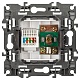 розетка комбинированная rj45+tv эра 12-3110-16 б0065646