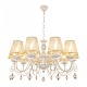 подвесная люстра arte milano 347620/10 wt+g