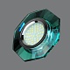 встраиваемый светильник elvan tch-8120-mr16-5.3-green