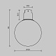 трековый магнитный светильник maytoni luna tr171-1-5w3k-wb