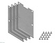 заглушка (4 шт.) ambrella light alum profile gp8500