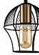 подвесной светильник indigo pallo 10011/1p black v000186