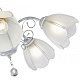подвесная люстра arte milano amalfi 332656/5 wt+sl