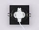 встраиваемый светильник ambrella light gx53 acrylic tech techno spot tn52422