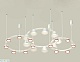 комплект подвесного светильника ambrella light techno ring xr92082020 (a9208x3, c9241, c9236, c9231, n8126, n8140)