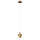 подвесной светильник delight collection od2440-1 gold/amber