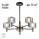 люстра на штанге citilux elan cl241151
