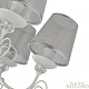 подвесная люстра arte milano 347620/6 wt+sl