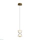 подвесной светильник freya koil fr6136pl-l6bt