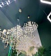 подвесной светодиодный светильник loft it mira 10259/1000 gold asfour