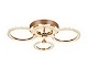 потолочная светодиодная люстра ambrella light acrylica original fa416