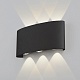 уличный настенный светодиодный светильник elektrostandard 1551 techno led черный 4690389068027