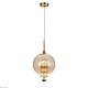 подвесной светильник indigo illusione 11055/1p amber v000188l
