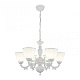 подвесная люстра arte milano 342837/6 wt+sl