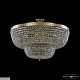 потолочная люстра bohemia ivele crystal 19091/90iv g c1