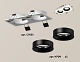 встраиваемый светильник ambrella light techno xc7635002 (c7635, n7011)
