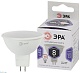 лампа светодиодная эра gu5.3 8w 6000k led mr16-8w-860-gu5.3 б0049071